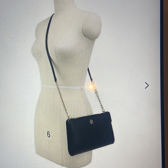 Tory Burch Carter Crossbody in Black - Picture 2 of 8